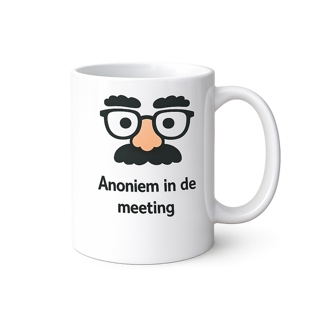 Anoniem in de meeting